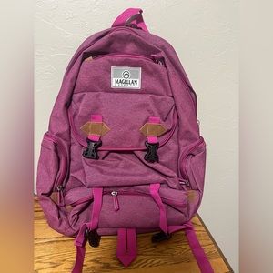 Magellan Outdoors Crest Daypack Magenta Backpack